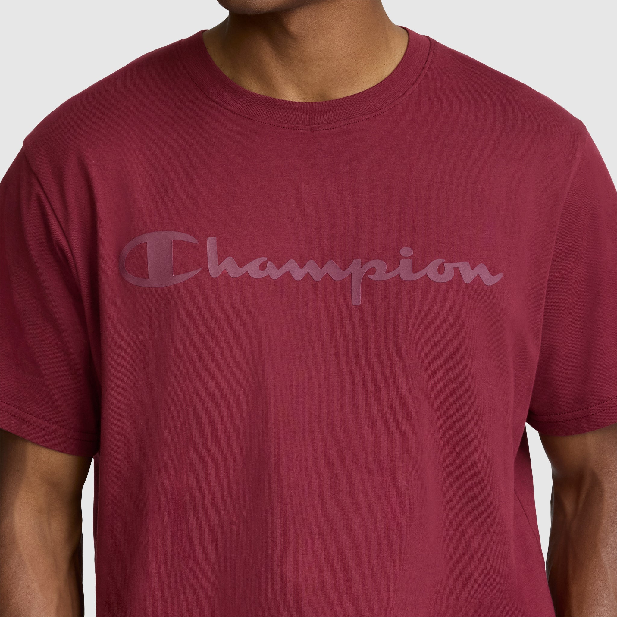 Classic Graphic T-Shirt. Tonal Script Logo - Image 3