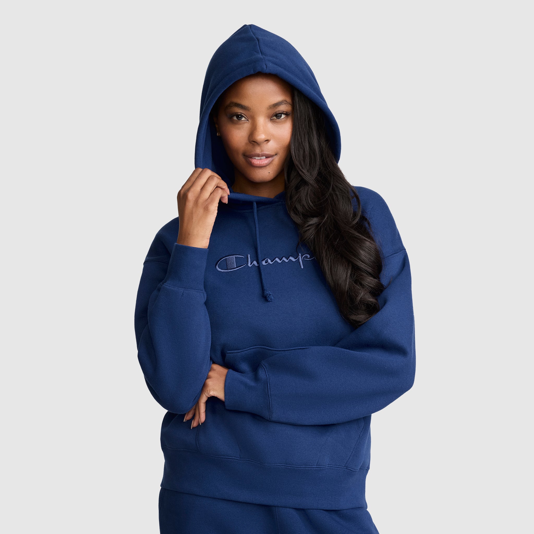Tonal Script Freshman Powerblend Hoodie - Image 2