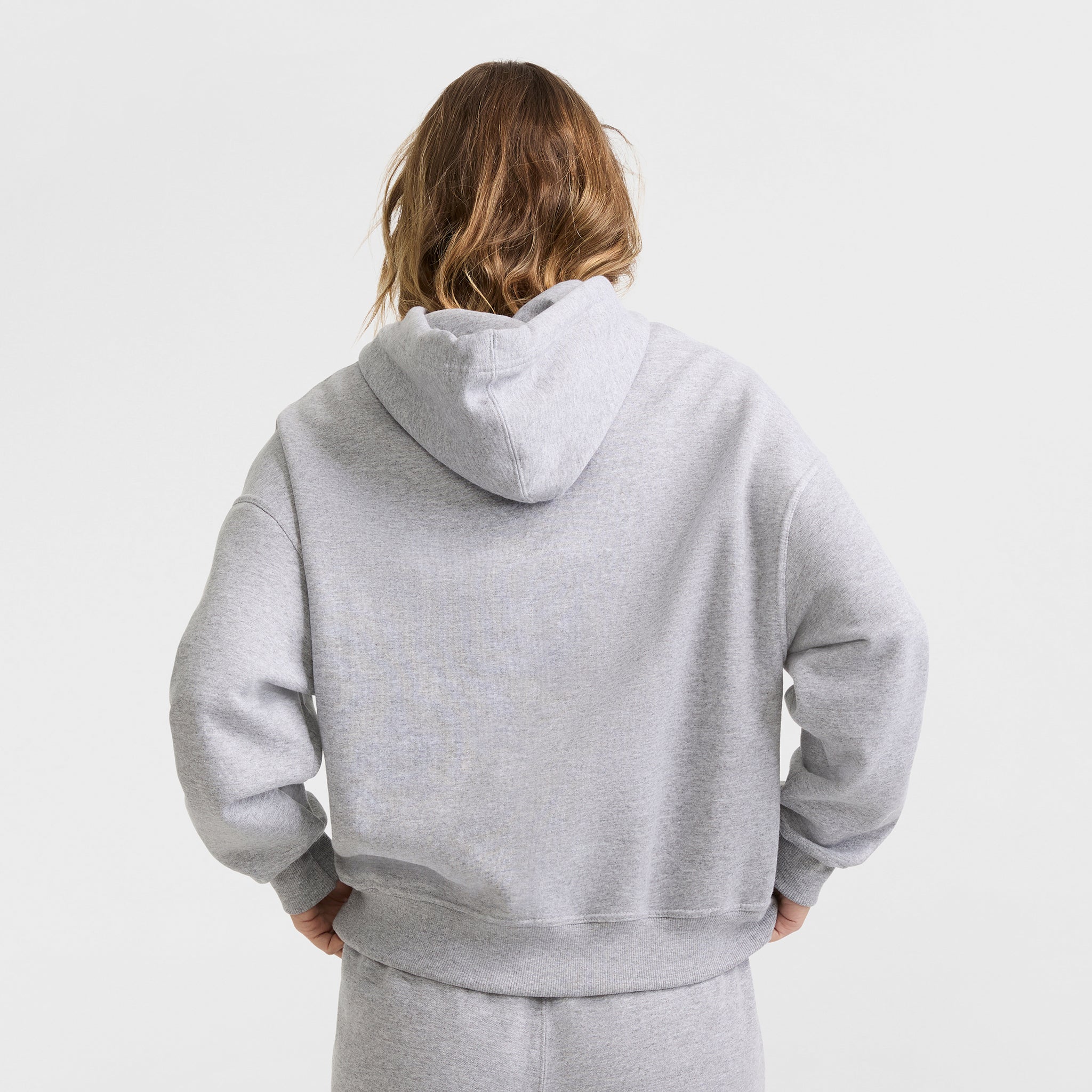 Champion Women's Powerblend Relaxed Hoodie. Script Logo - Image 2